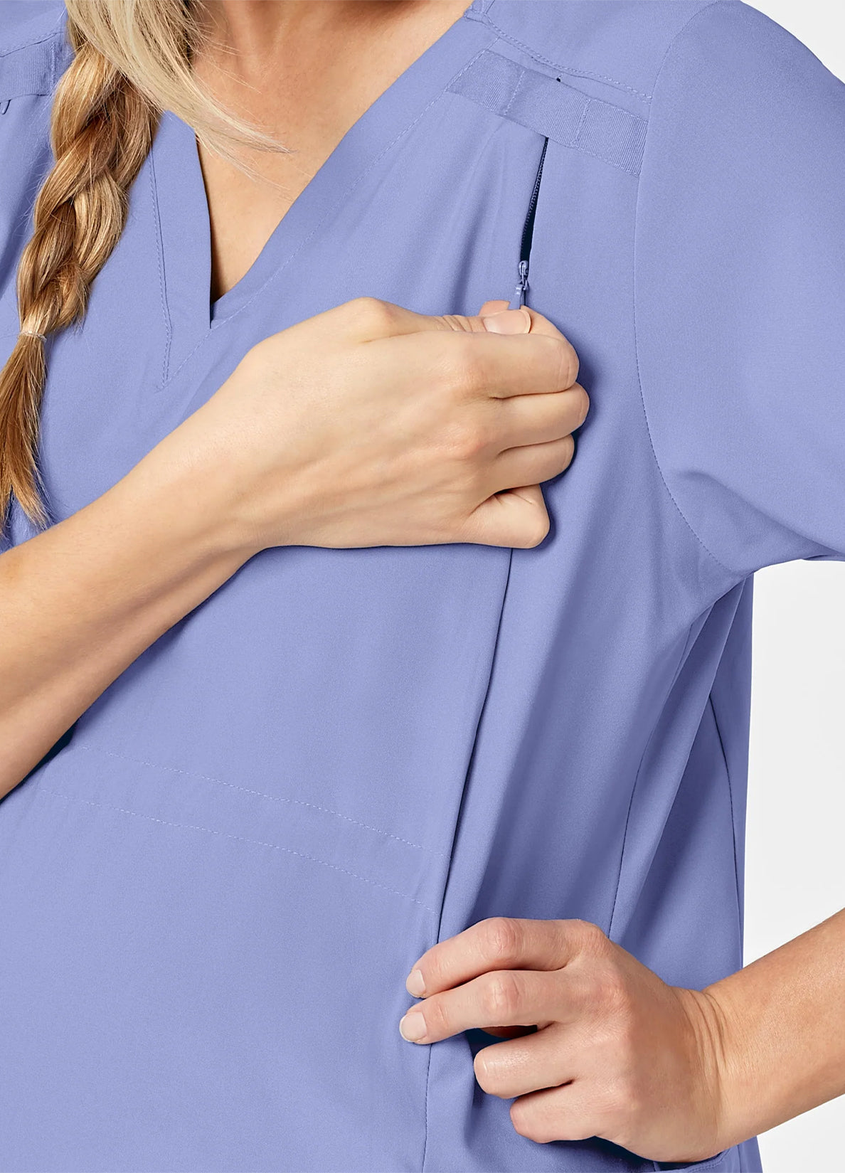 Women's Maternity Scrub Top