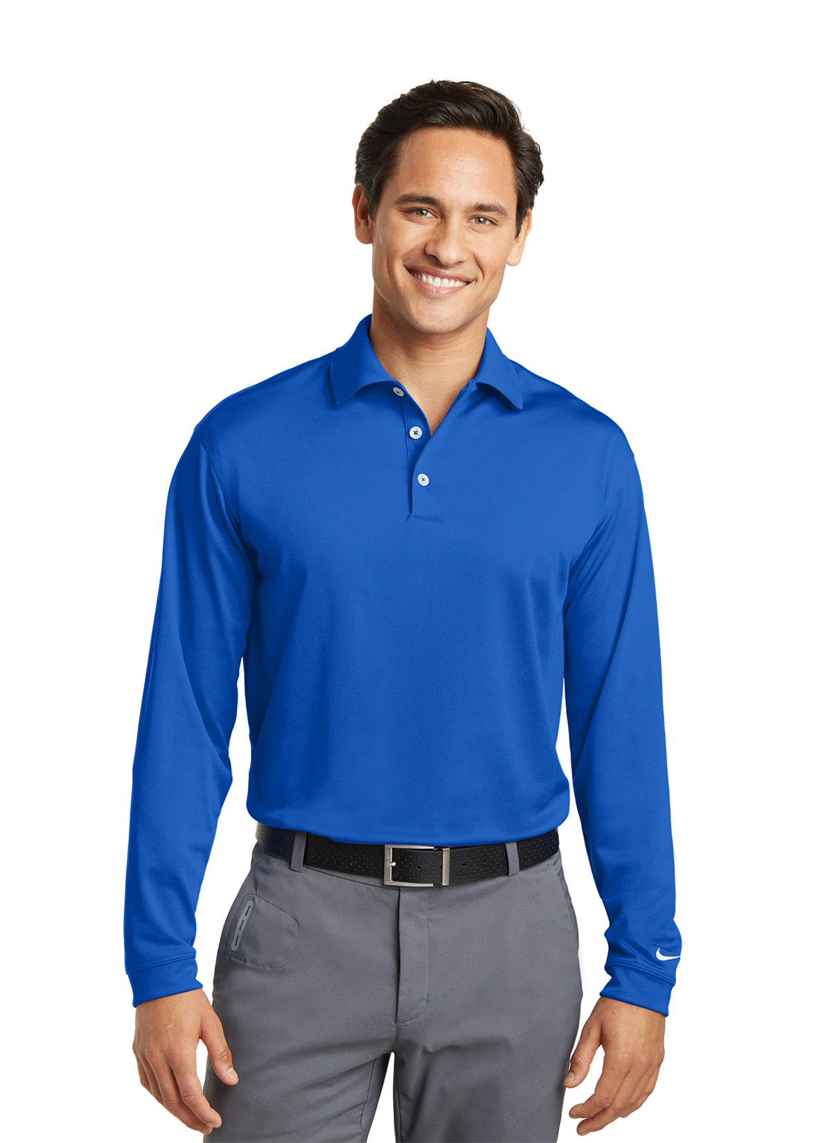 Men's Long Sleeve Dri-FIT Stretch Tech Polo