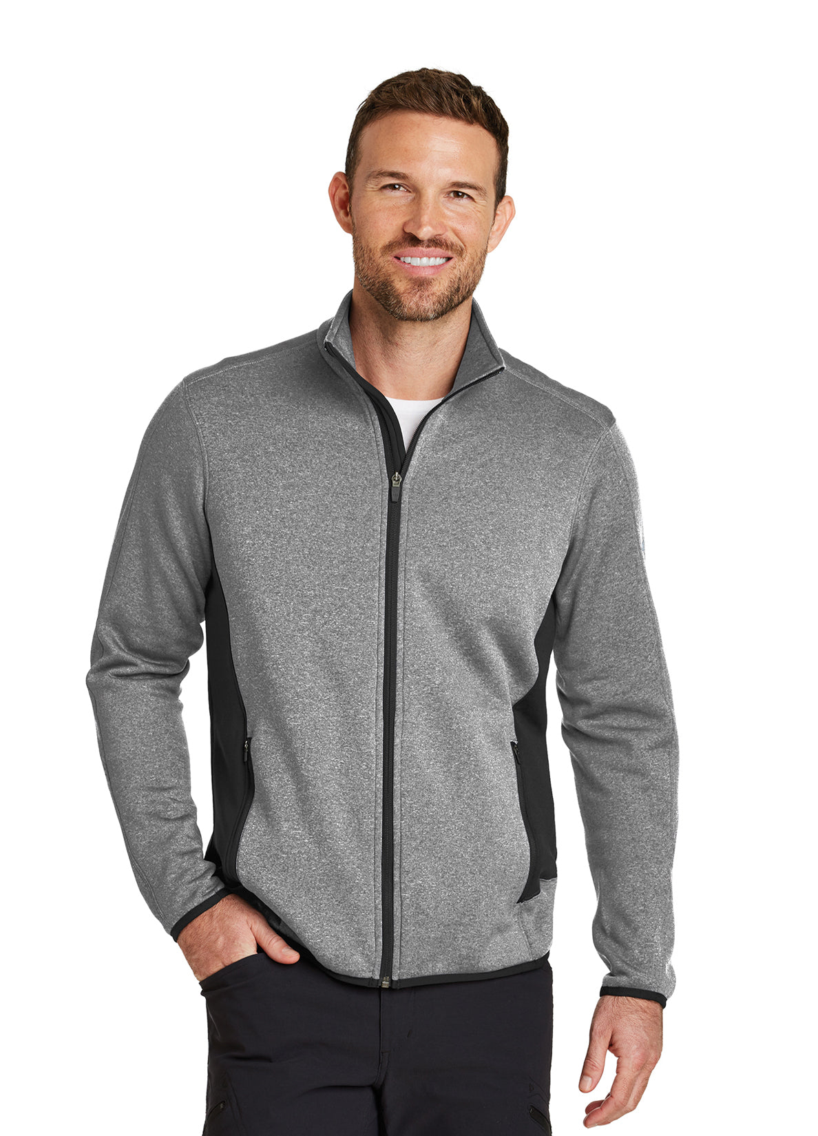 Men's Zip Stretch Fleece Jacket