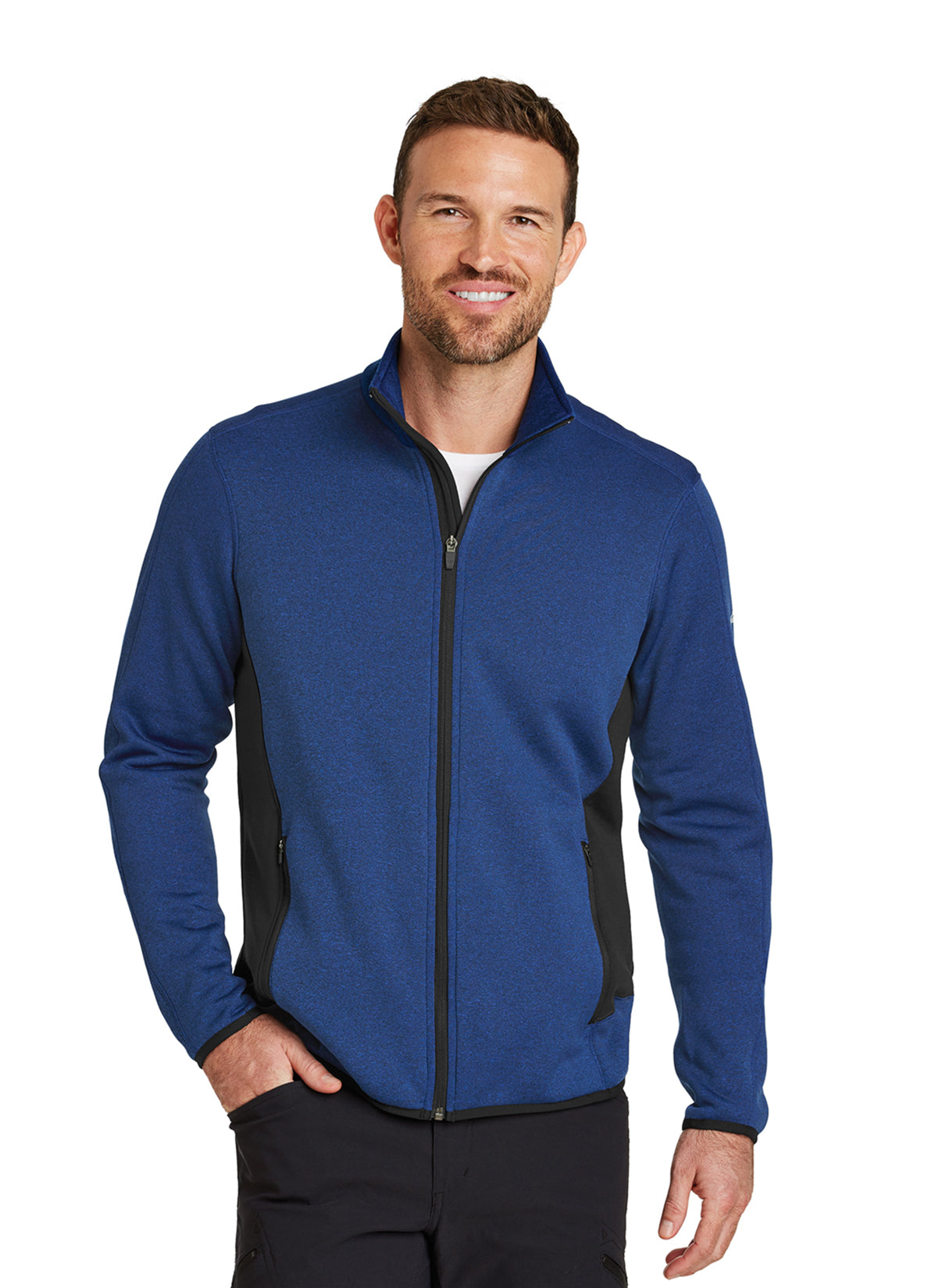 Men's Zip Stretch Fleece Jacket