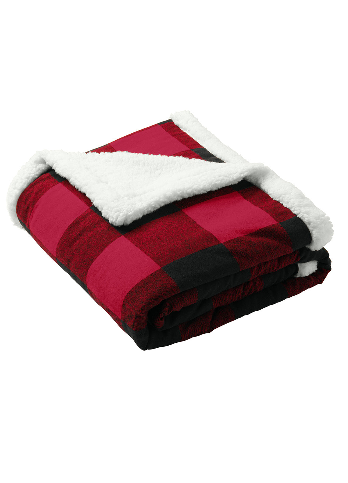 Port Authority® Flannel Sherpa Blanket