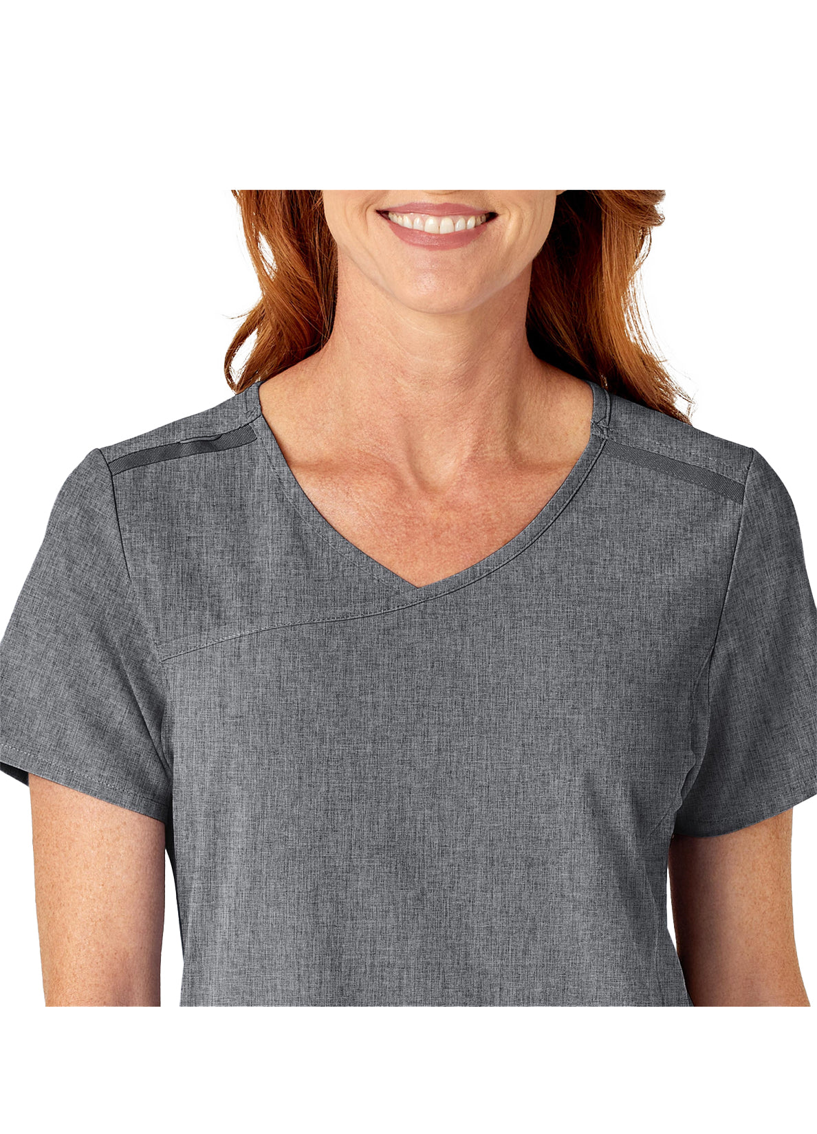 Women's Mock-Wrap Top