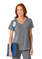 Women's Mock-Wrap Top