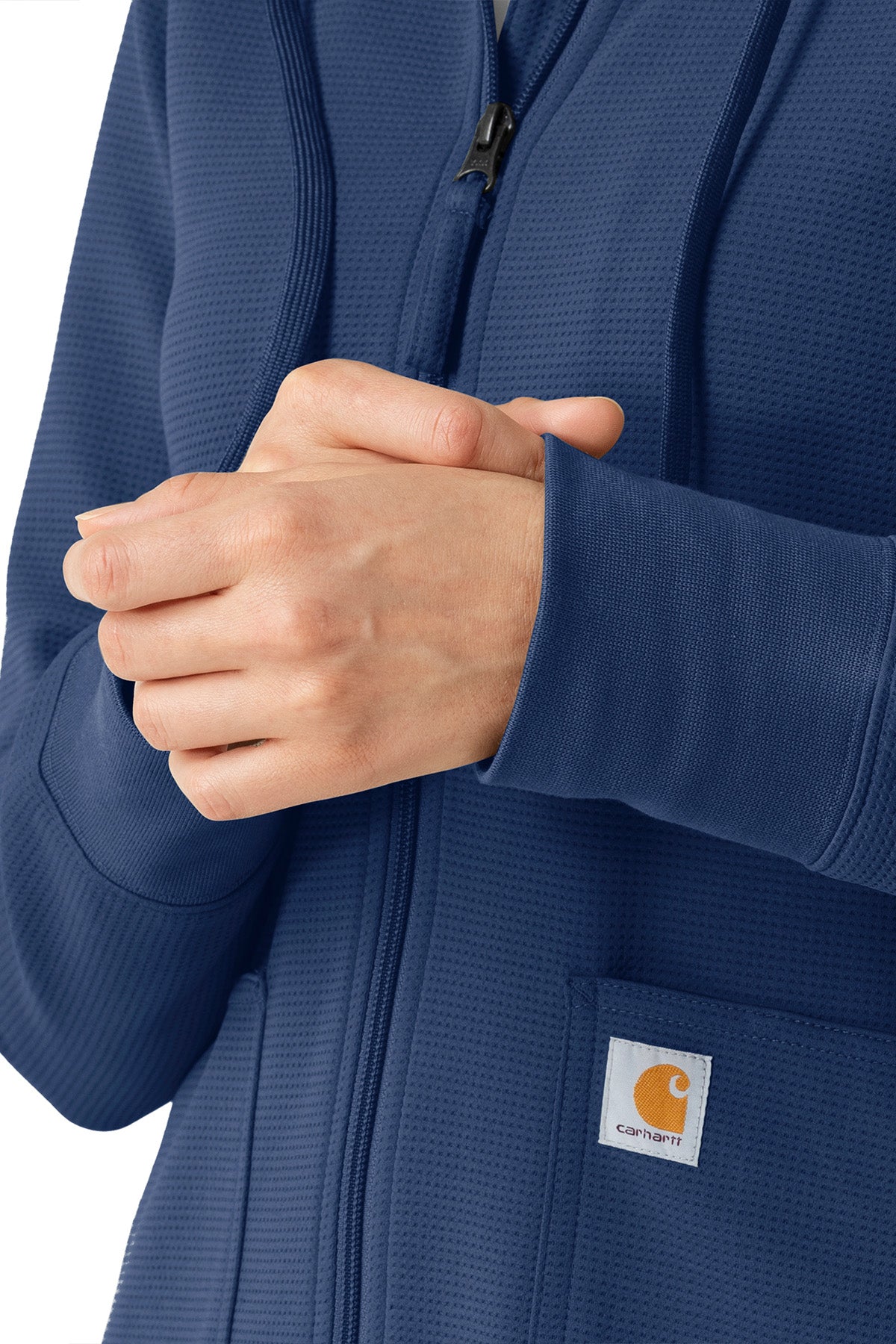 Carhartt® Layers Zip Waffle Hoodie
