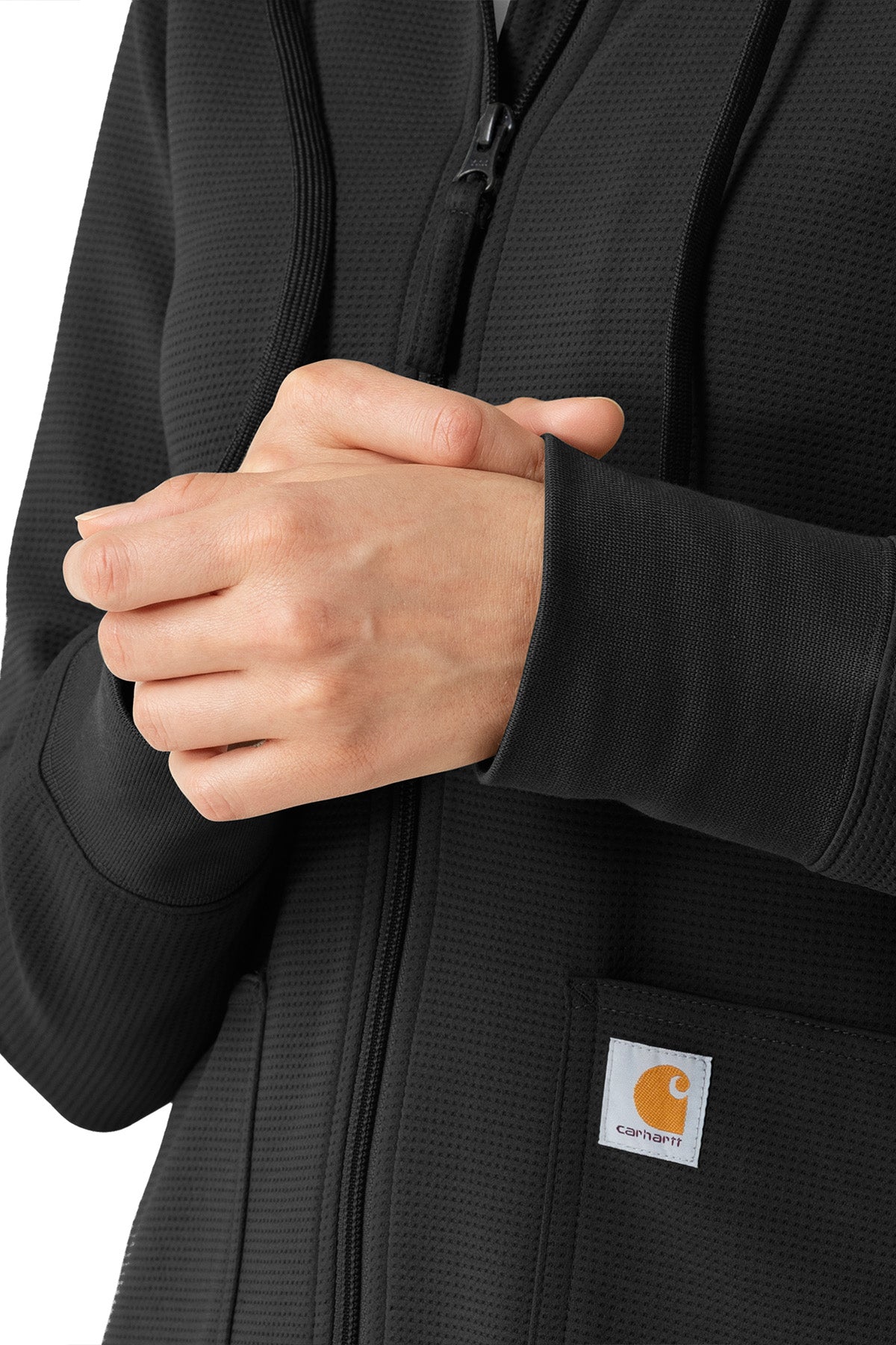 Carhartt® Layers Zip Waffle Hoodie
