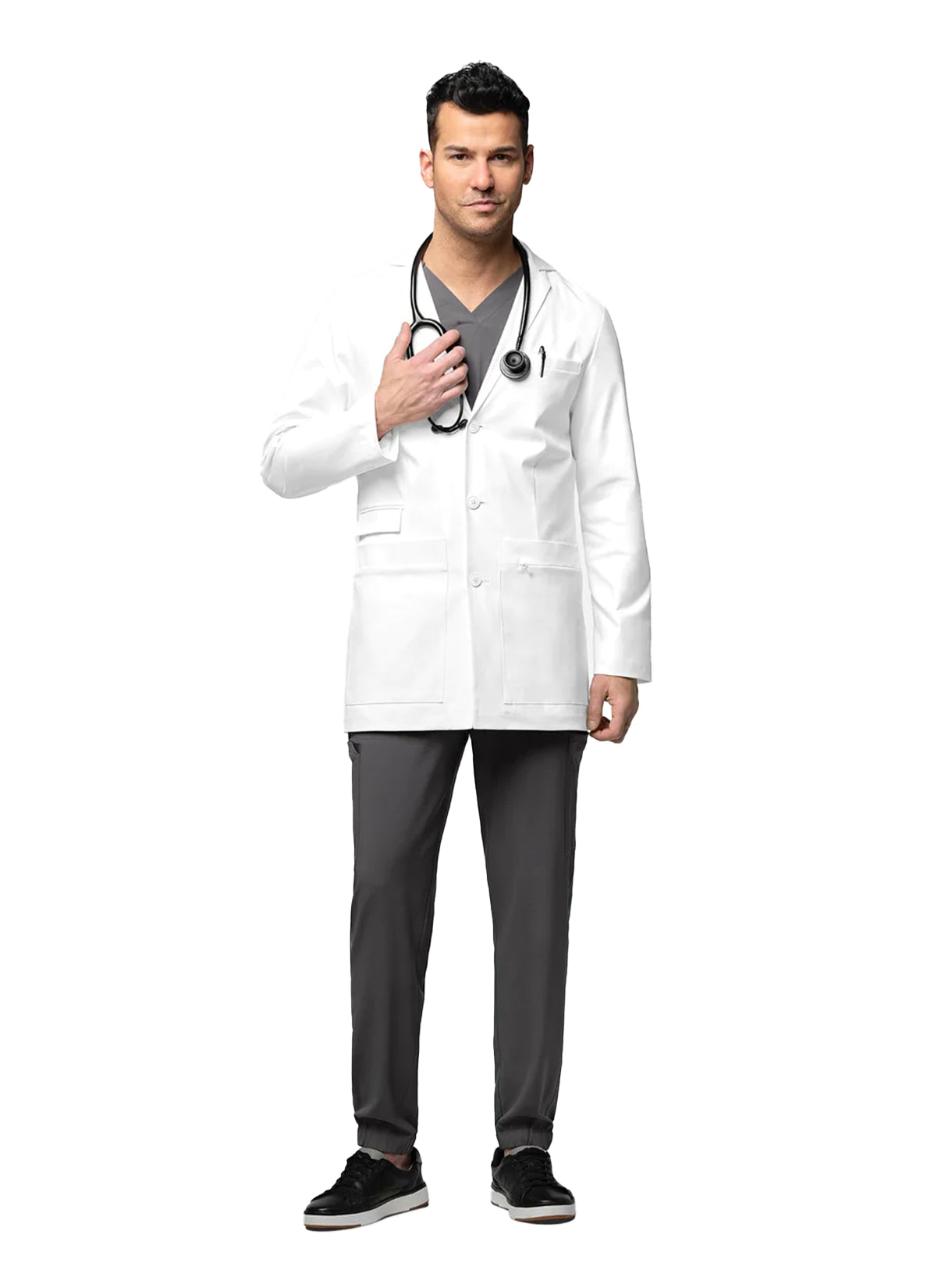 Men's 34 Inch Doctors Coat